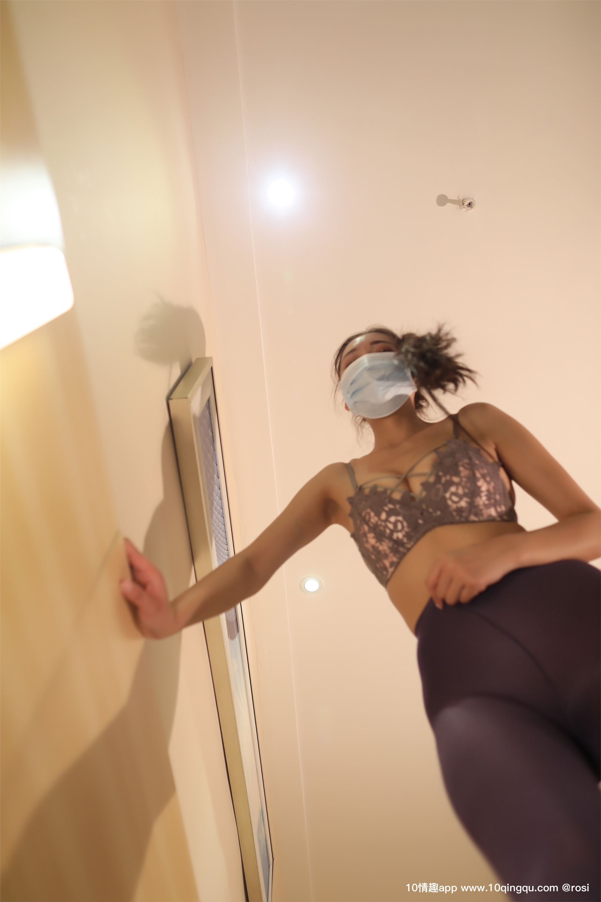 [ROSI写真]口罩系列 2019.04.01 NO.1023